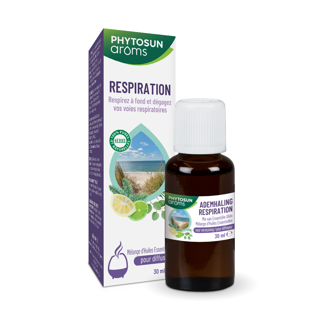 Mix Huiles Essentielles pour Diffusion "Respiration"