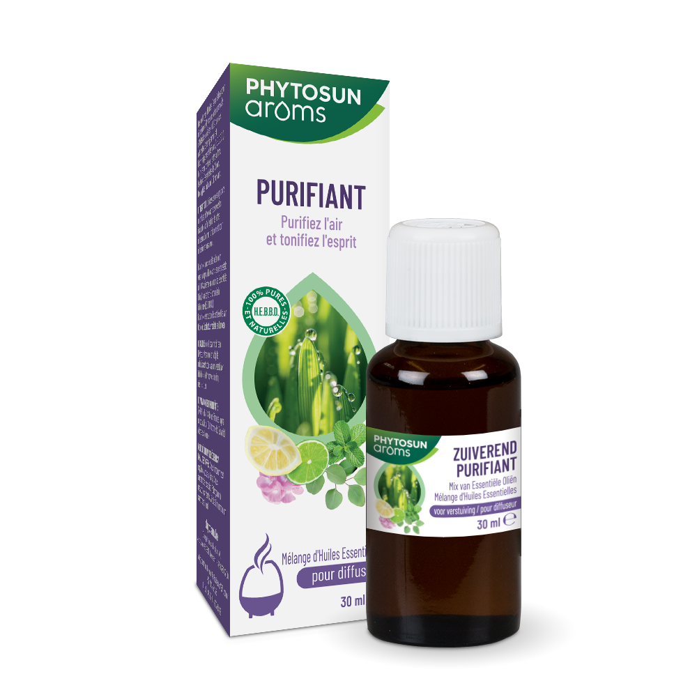 Mix Huiles Essentielles pour Diffusion "Purifiant"